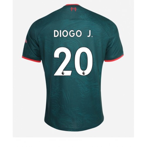 Liverpool Diogo Jota #20 Tredjedrakt 2022-23 Kortermet Liverpool Diogo Jota #20 Tredjedrakt 2022-23 Kortermet